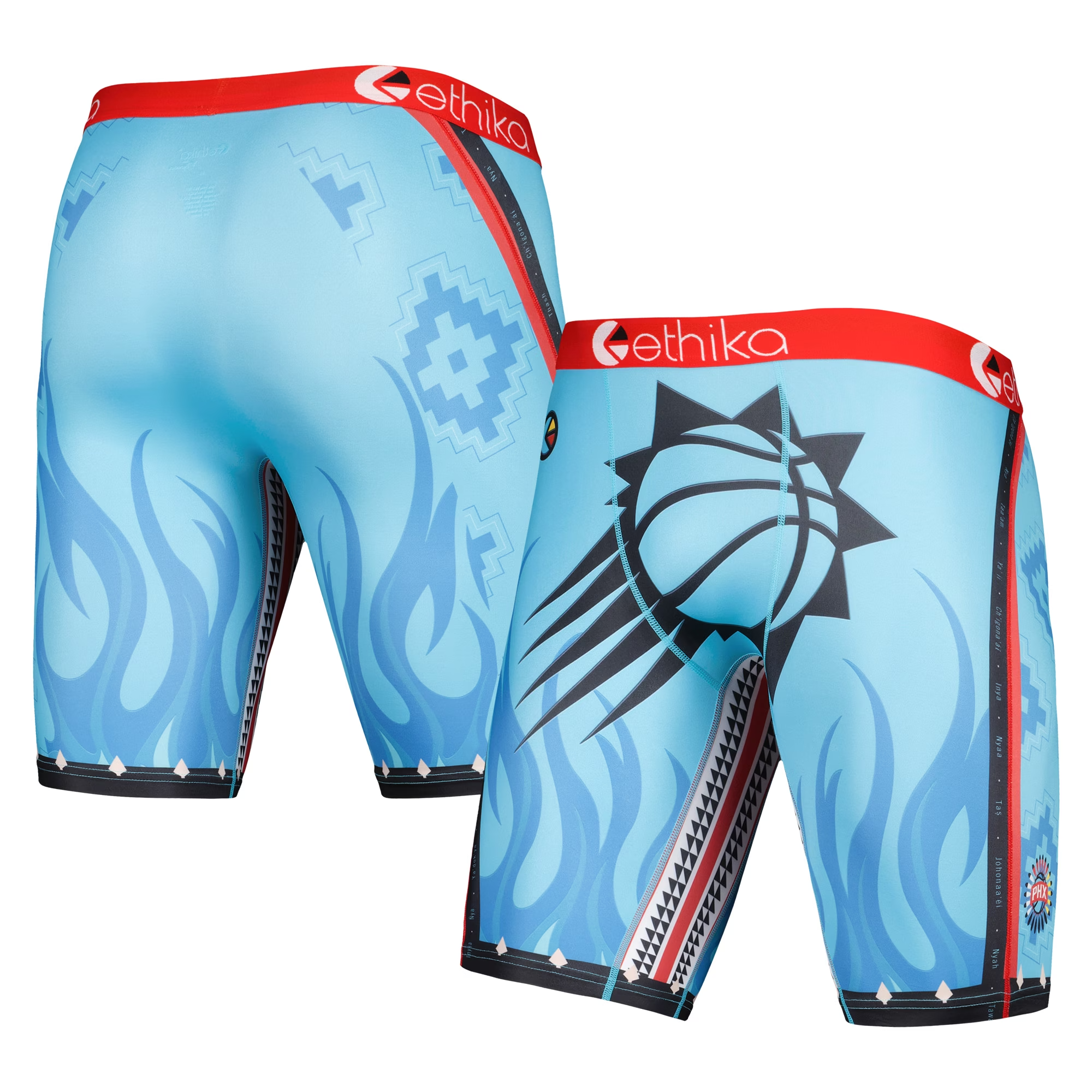 Men's Ethika Blue Phoenix Suns City Edition Boxer